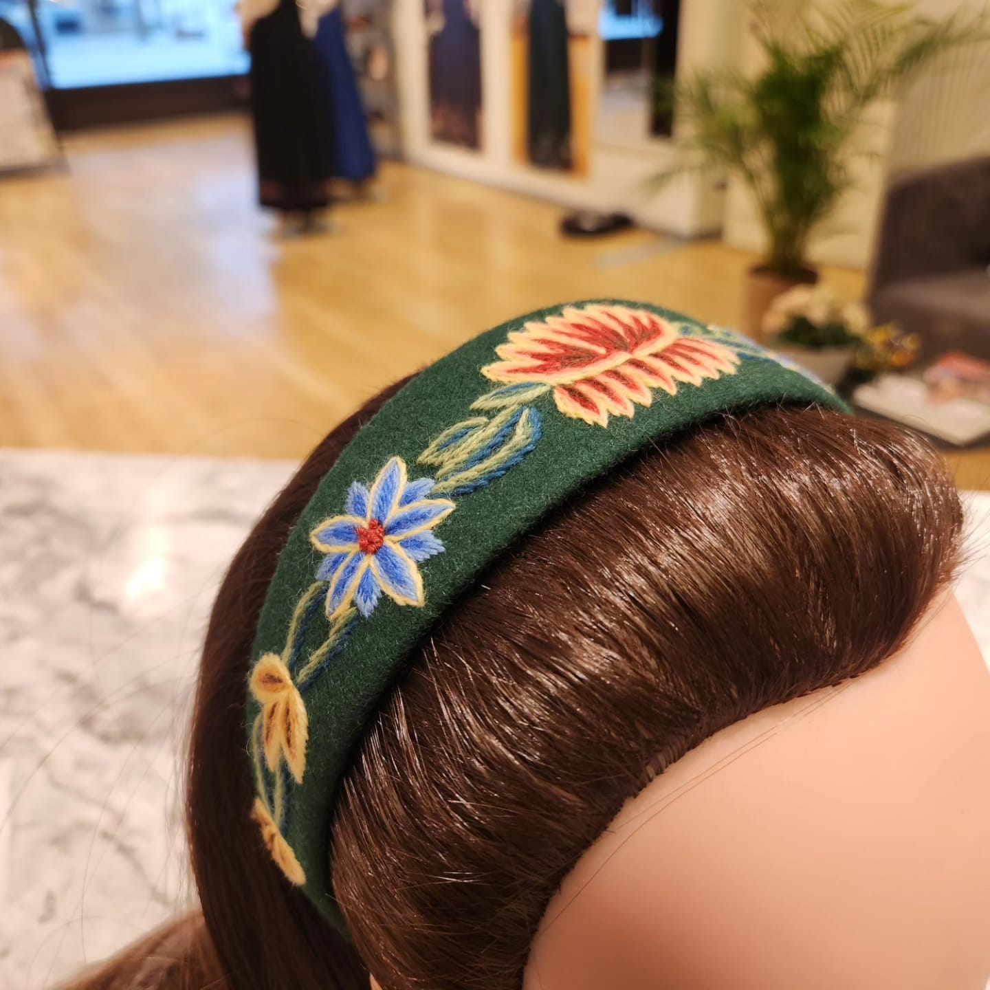 Brodert Hårbøyle - Nordlandsbunad