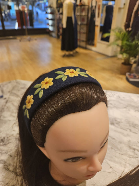 Hårbøyle - Løkenbunad (blå)