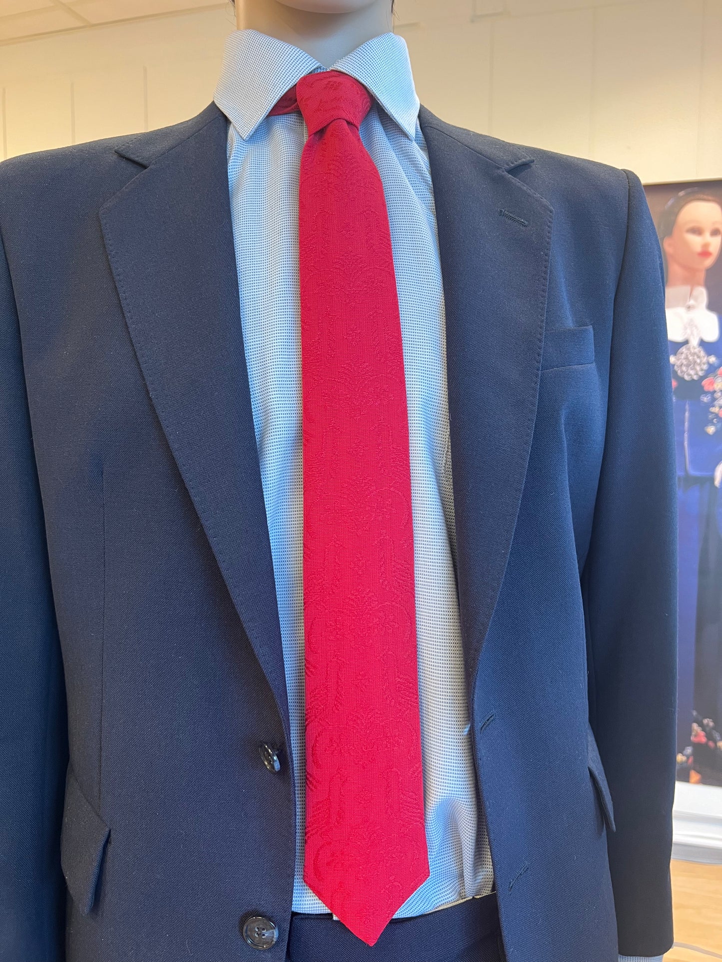 Slips - Nordmørsbunad (vin-rød)