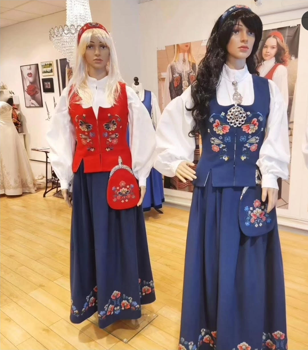 Vest - Bolsøybunad (Rød)